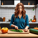 Image Prompt 1: The Powerhouse Vegan Kitchen**